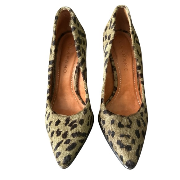 🐆Carrano Leopard Print Fur Heels🐆 - Picture 4 of 9